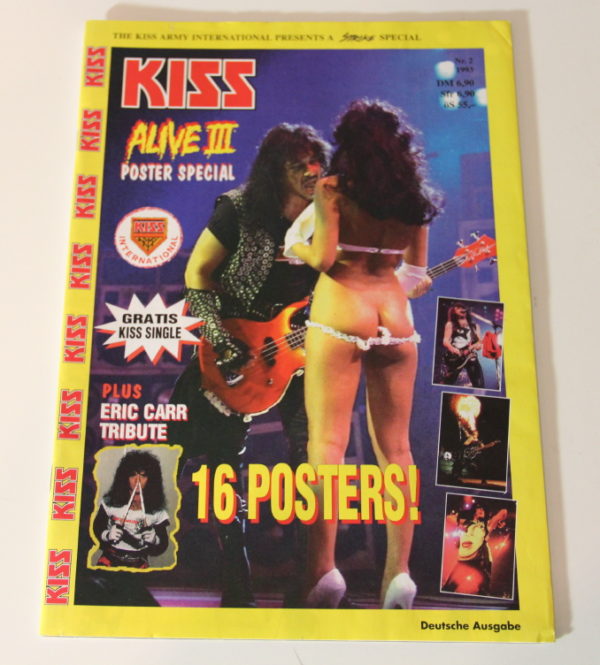 KISS Mag Alive III Poster Special Nr. 2