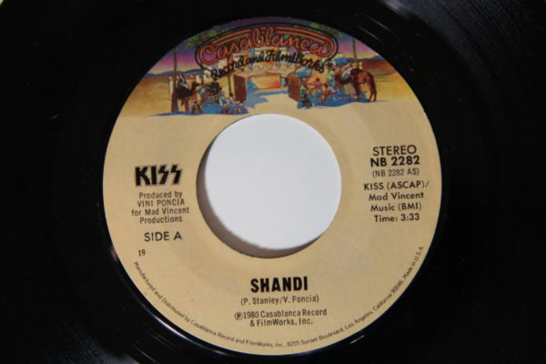 KISS 7" Shandi / She's So European (USA)