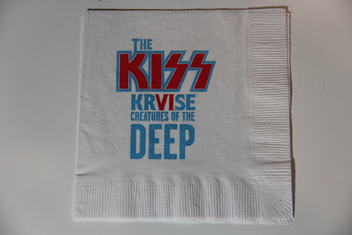 KISS Kruise VI Napkin – Eulenspiegel's KISS Collector SHOP