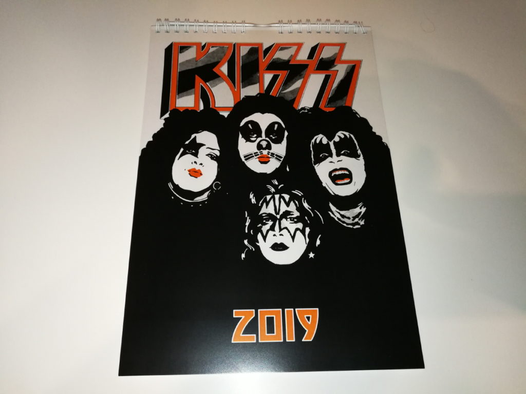 KISS Calendar 2019 Eulenspiegel's KISS Collector SHOP