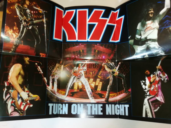 KISS 7" Single Turn On The Night (UK) Posterbag - Image 8