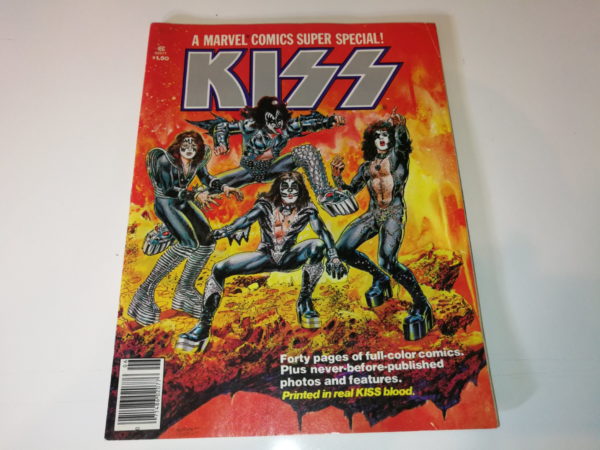 KISS Comic Mag Marvel Kiss Special 1 (USA 1977)