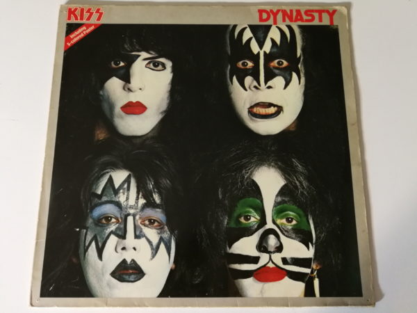 KISS LP Dynasty (Germany, red vinyl) - Image 2