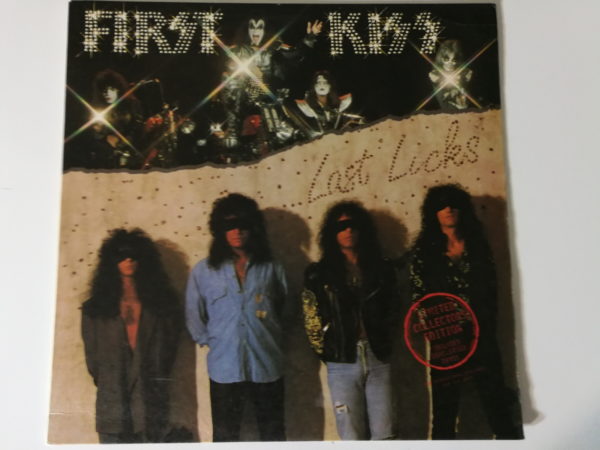 KISS LP First Kiss Last Licks (U.S.A.) Promo-Only