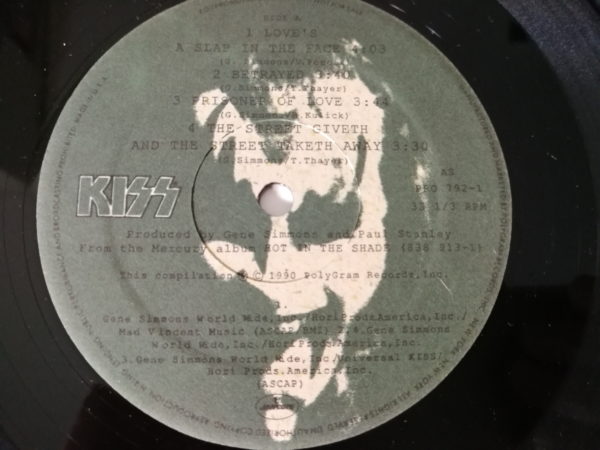 KISS LP First Kiss Last Licks (U.S.A.) Promo-Only - Image 3