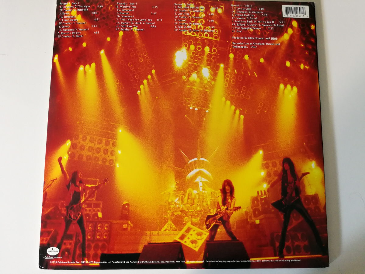 KISS LP-Set of 4: Alive III (USA) colored vinyl – Eulenspiegel's KISS ...