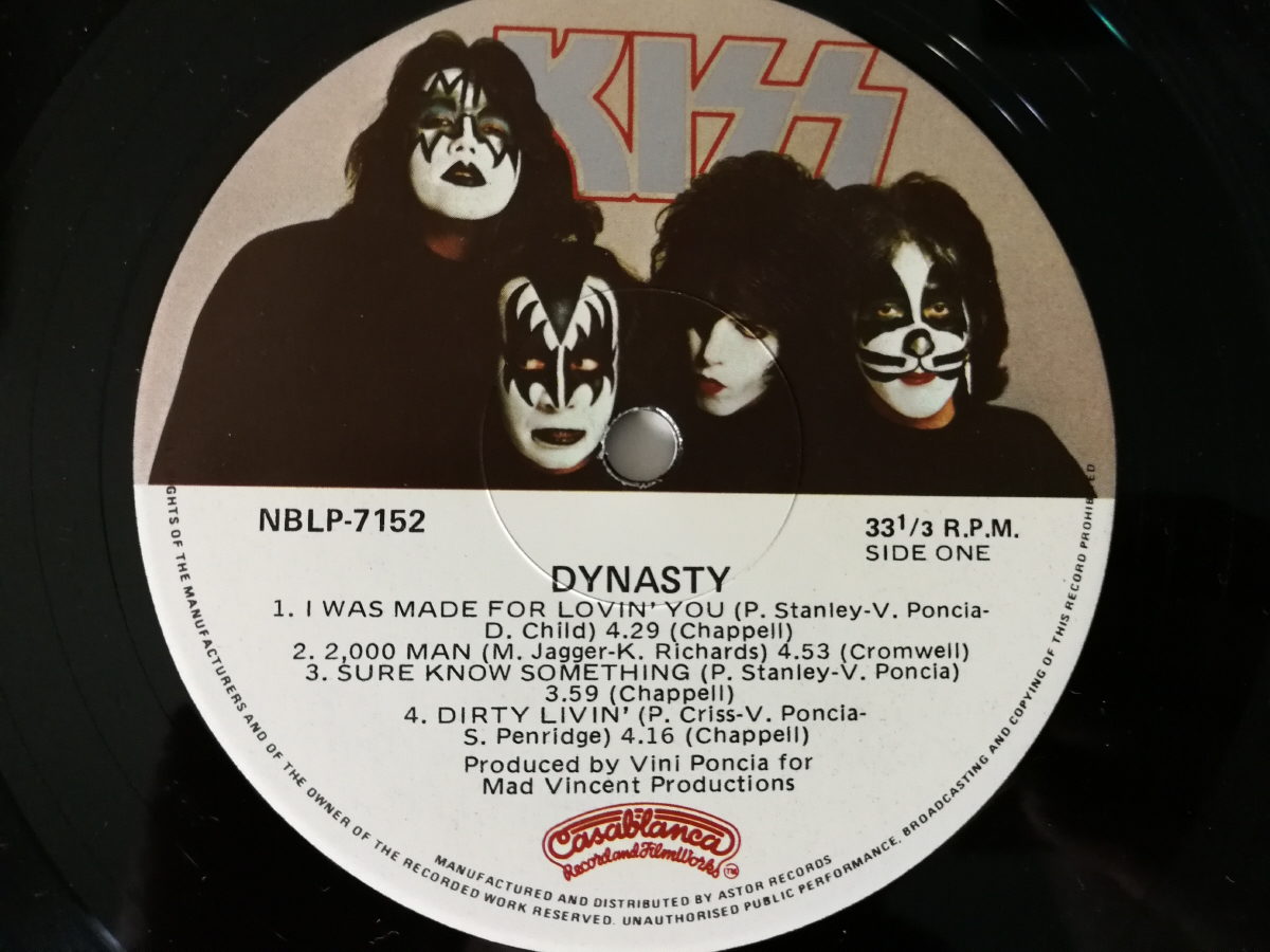 KISS LP Dynasty (Australia) Eulenspiegel's KISS Collector SHOP