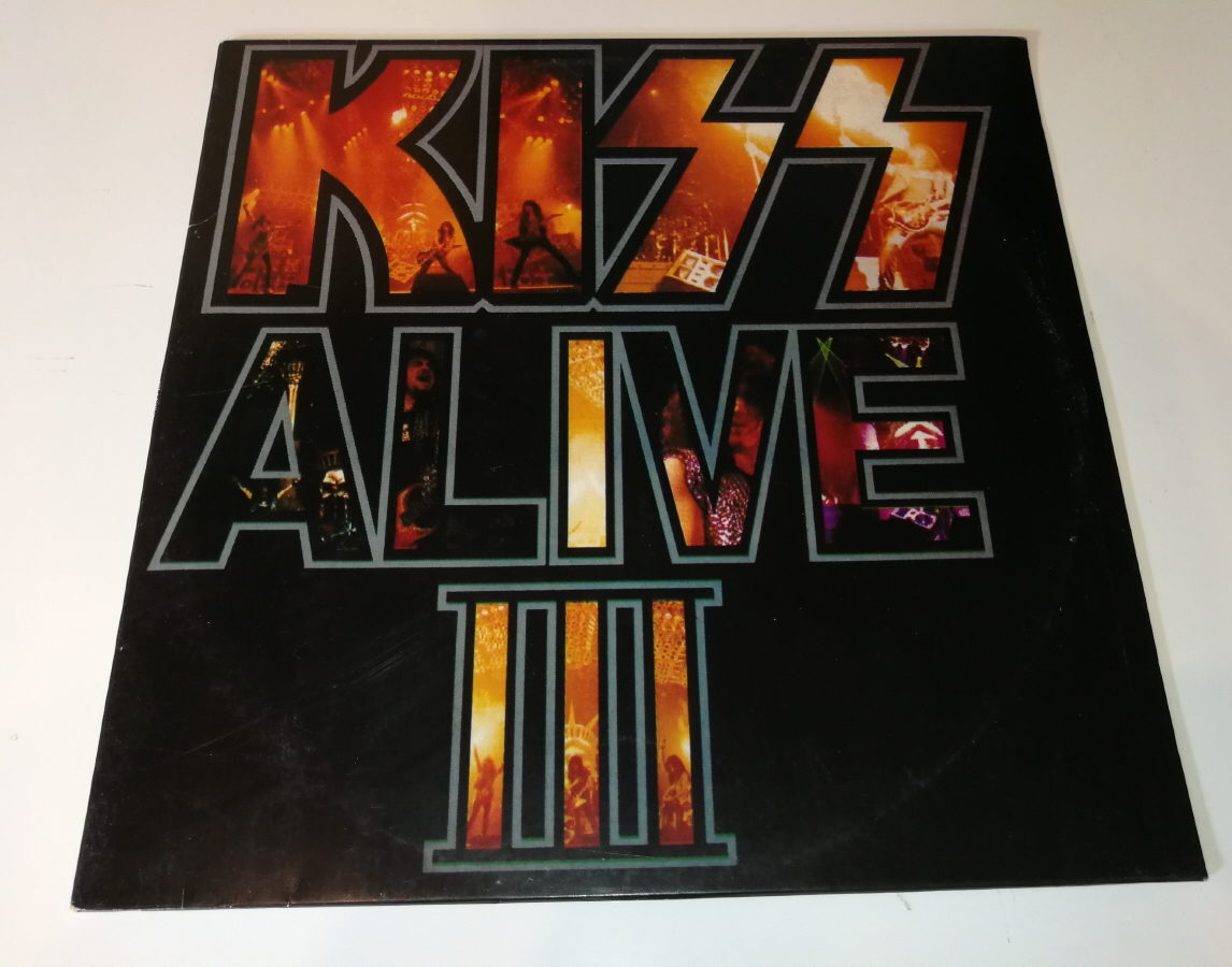 Kiss Lp Alive Iii Usa 1993 Black Vinyl Eulenspiegels Kiss Collector Shop