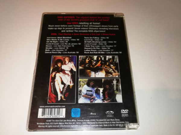 KISS DVD Exposed (ZZ-logo) in "glass-box" (Germany) - Image 2