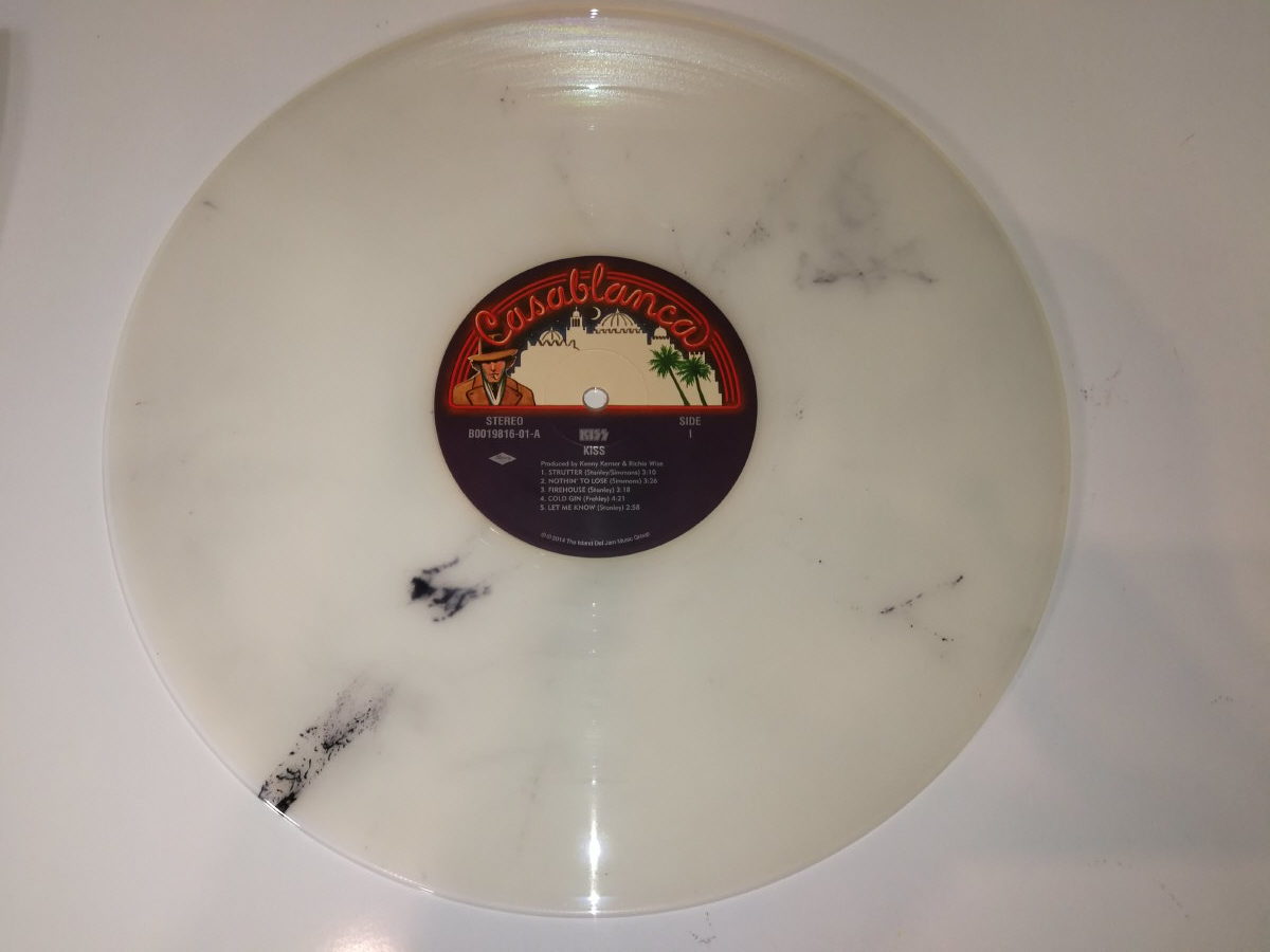 KISS LP first/same colored vinyl (USA) - Image 2