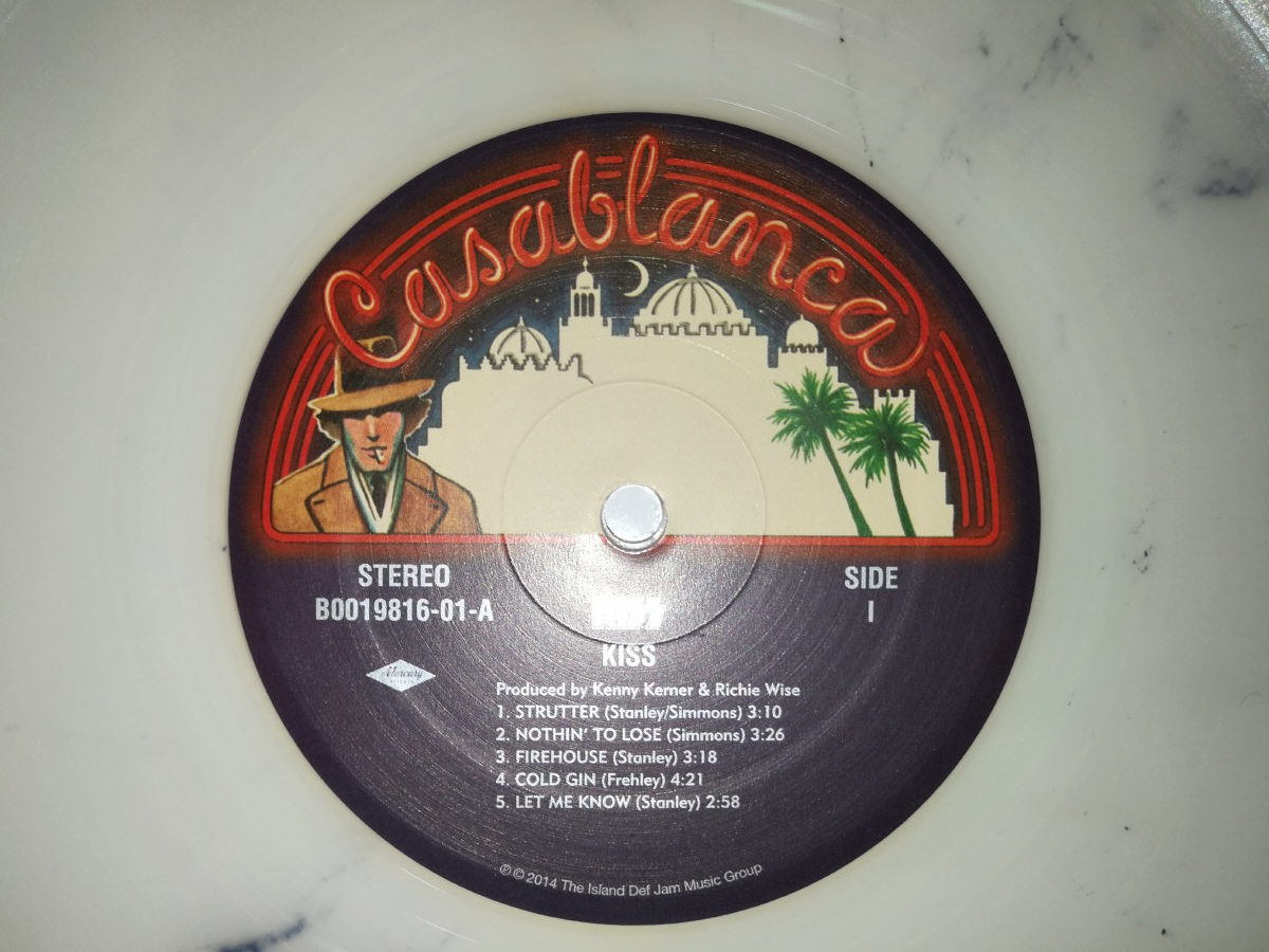 KISS LP first/same colored vinyl (USA) - Image 3