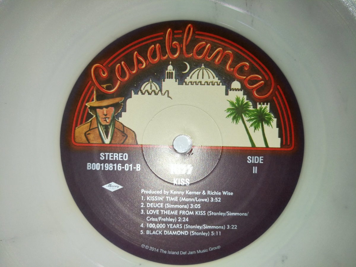 KISS LP first/same colored vinyl (USA) - Image 4