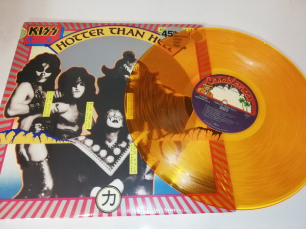 KISS LP Hotter Than Hell (orange vinyl)