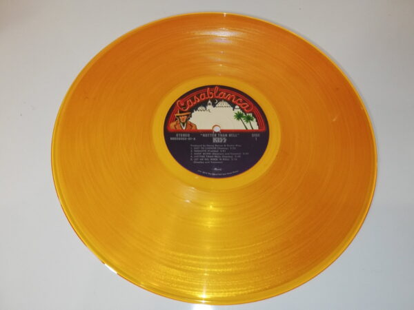 KISS LP Hotter Than Hell (orange vinyl) - Image 2