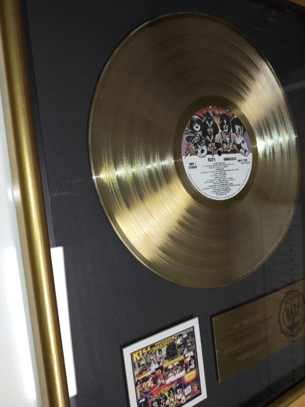 KISS Gold Award Unmasked RIAA (USA) - Image 2