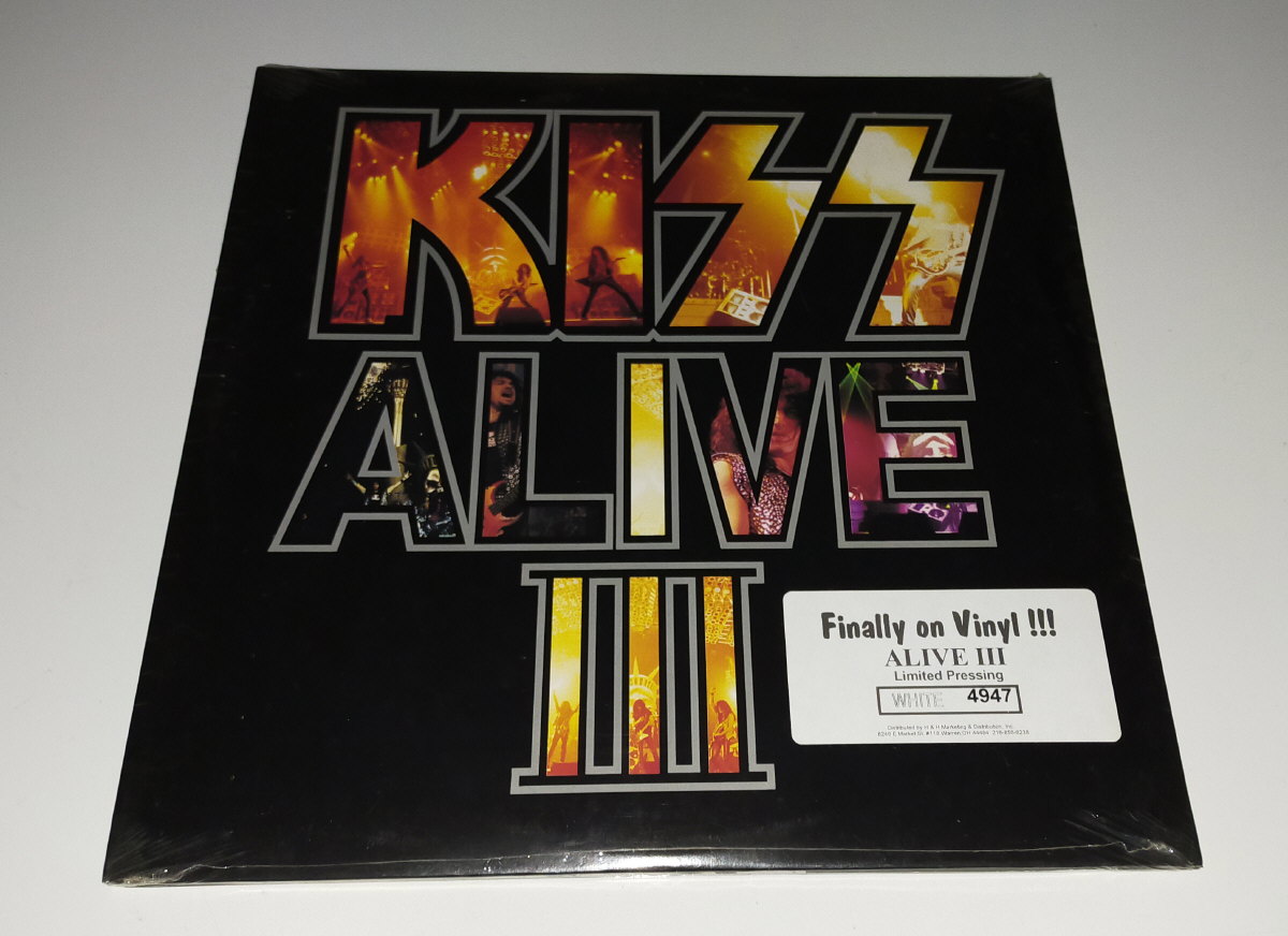 Kiss Lp Alive Iii Usa 1993 White Vinyl Eulenspiegels Kiss Collector Shop