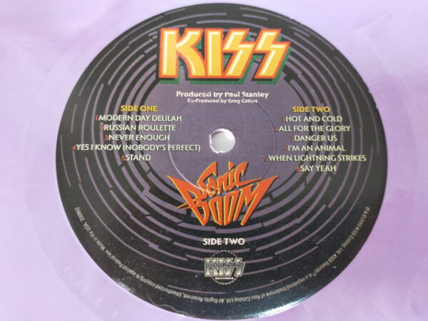 KISS LP Sonic Boom (purple vinyl) - Image 7