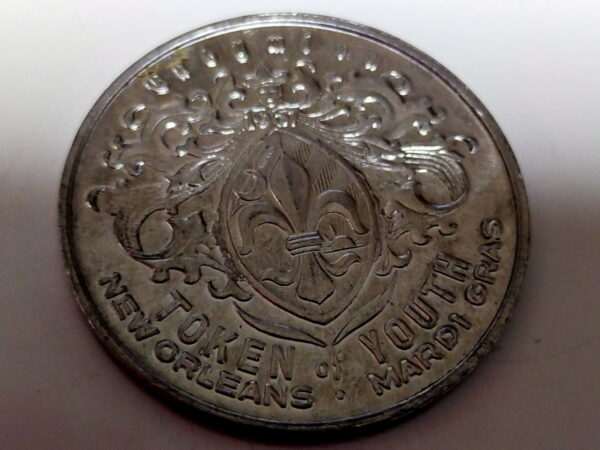 KISS Mardi Gras Coin 1979 (silver) - Image 2