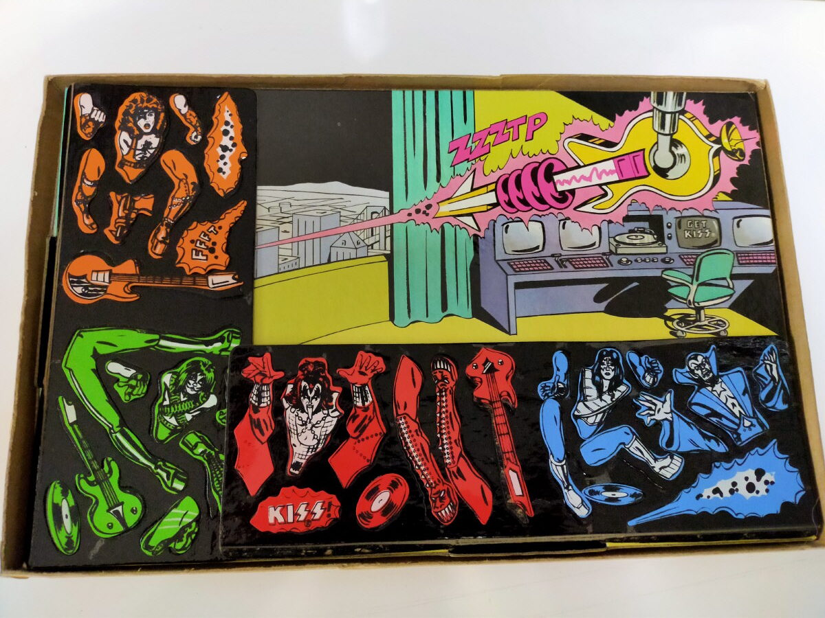 KISS Colorforms Set (Aucoin) Eulenspiegel's KISS Collector SHOP