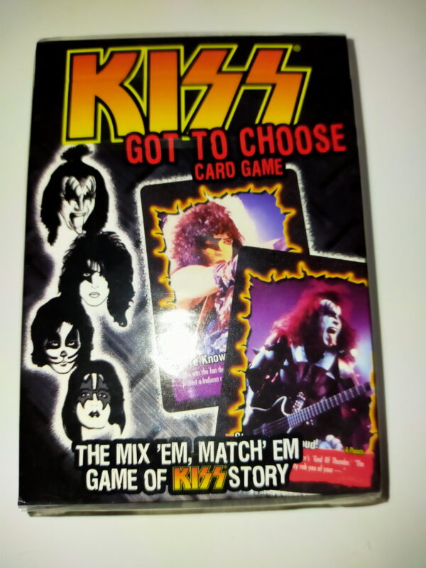 KISS Card Game Got To Chose