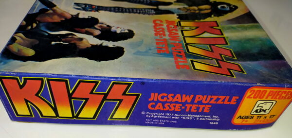 KISS Jigsaw Puzzle Love Gun (Aucoin 1977) - Image 4