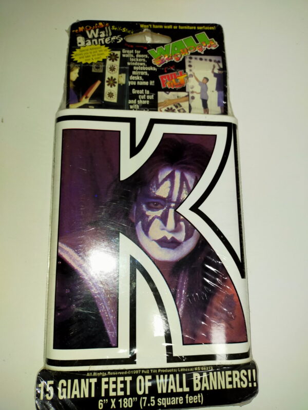 KISS Wall Banners (huge sticker) Logo