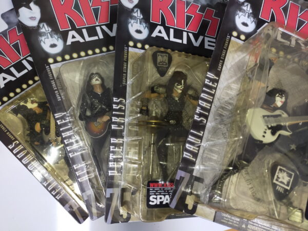 KISS Action Figures Alive! (Set of 4) McFarlane