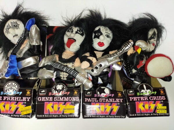 KISS Bean Bags Plush dolls/figures (set of 4)