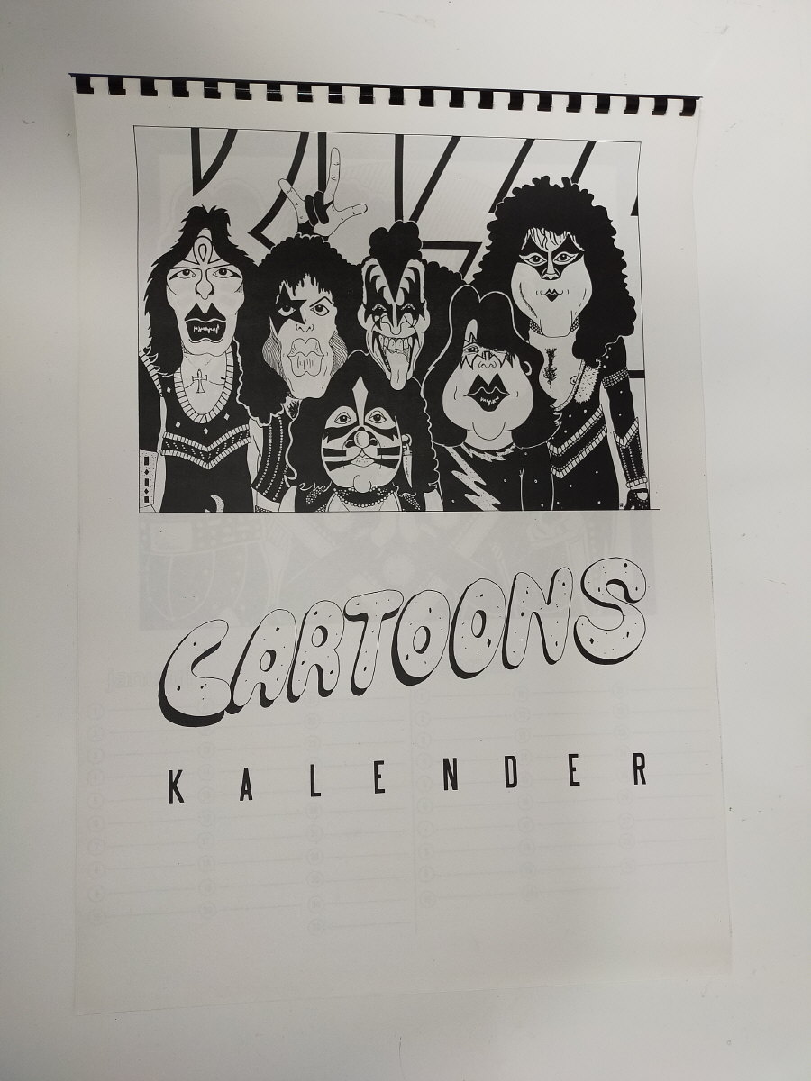 KISS Calendar (yearless) Eulenspiegel's KISS Collector SHOP