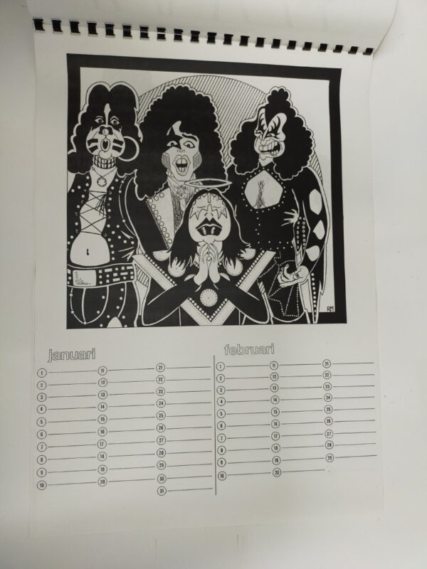 KISS Calendar (yearless) - Image 2