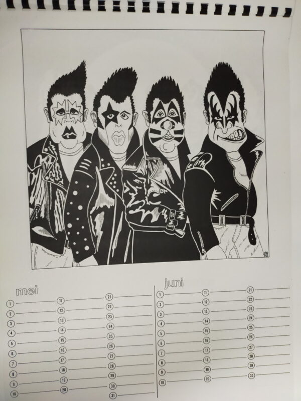 KISS Calendar (yearless) - Image 4