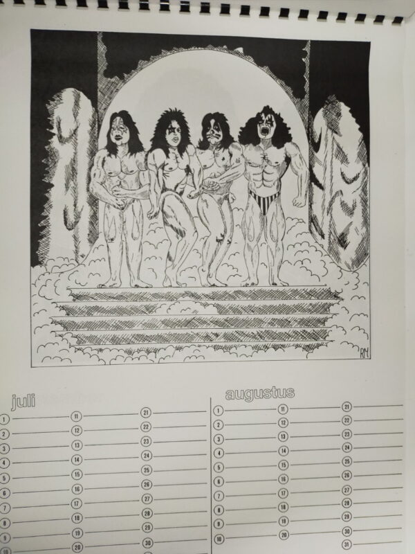 KISS Calendar (yearless) - Image 5