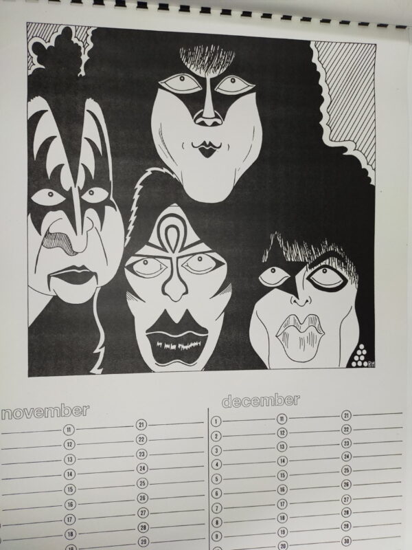 KISS Calendar (yearless) - Image 7