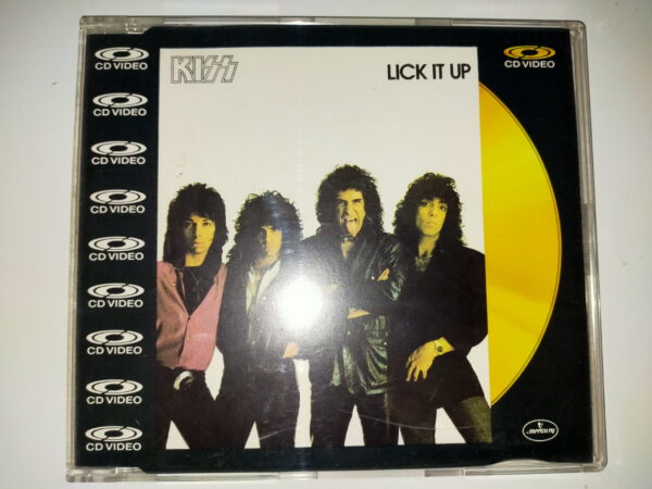 KISS CD-Video Lick It Up (UK)