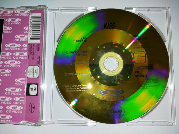 KISS CD-Video Lick It Up (UK) - Image 2