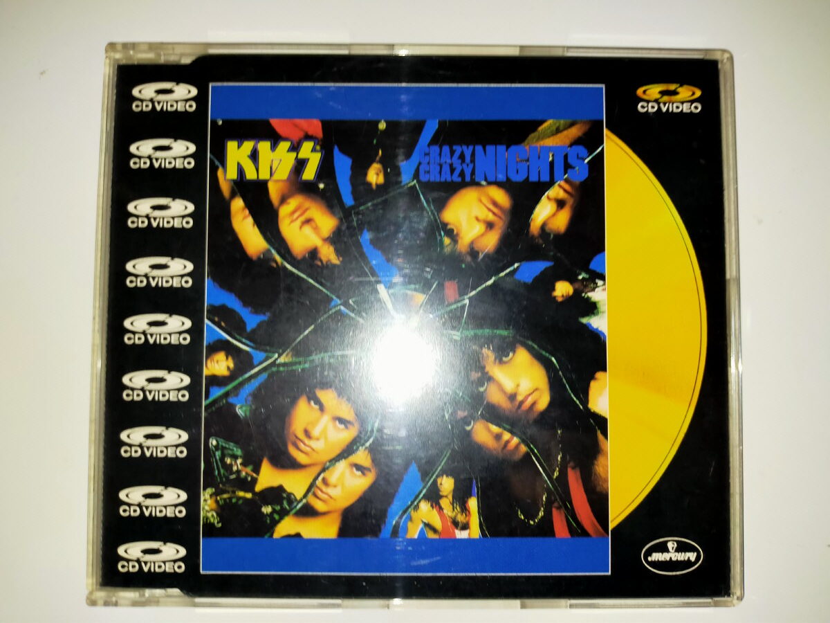 KISS CD-Video Crazy Crazy Nights (UK)