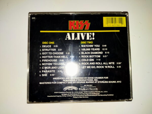 KISS CD Alive! (Germany) - Image 5