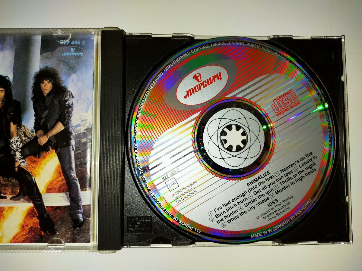 KISS CD Animalize (Germany, Polygram)