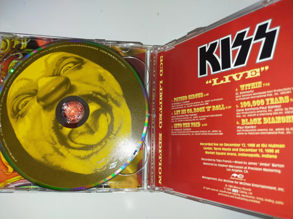 KISS CD Psycho Circus 2CD Tour Edition (EU) – Eulenspiegel's KISS ...