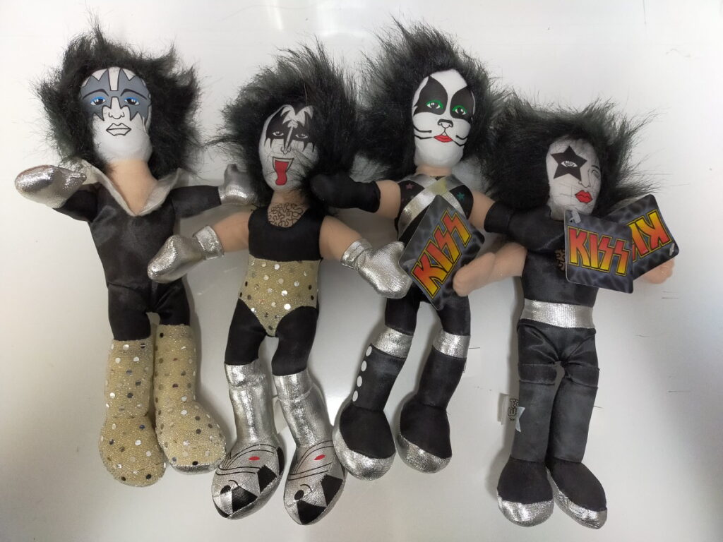 KISS Figures/dolls (Toy Works) Set of 4 (10″) – Eulenspiegel's KISS ...