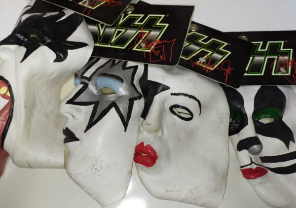 KISS Halloween Half-Masks (Set of 4) - Image 2