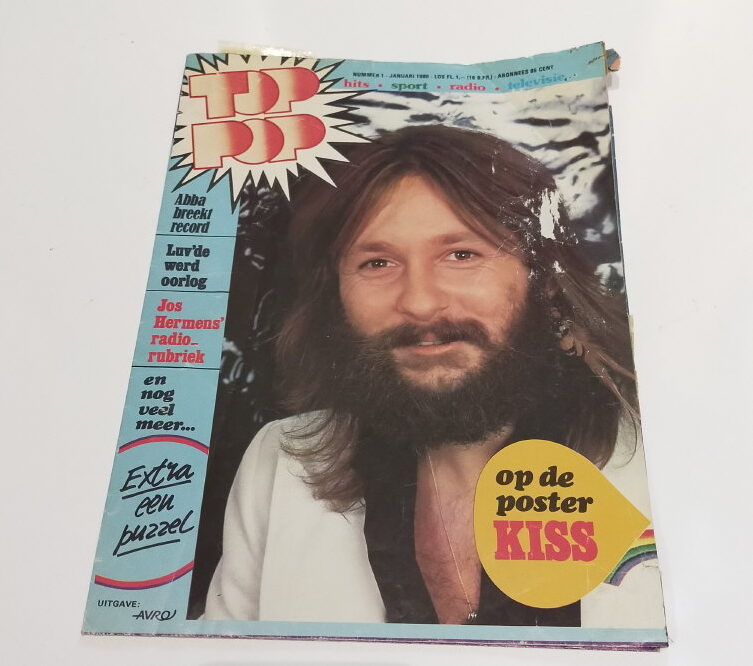 KISS Poster Mag Top Pop (Holland) 1980 – Eulenspiegel's KISS