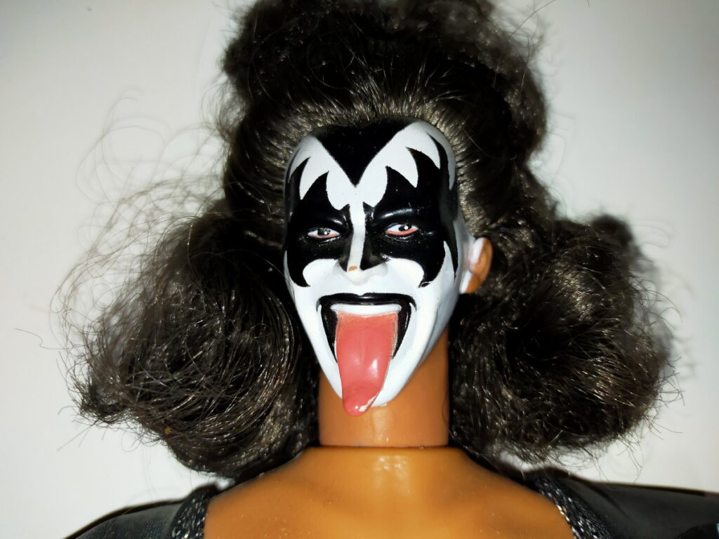 KISS Mego Doll Figure (Aucoin 1978) Gene Simmons Eulenspiegel's KISS