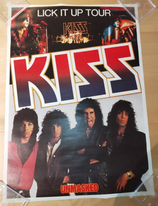 KISS Poster Lick It Up Tour