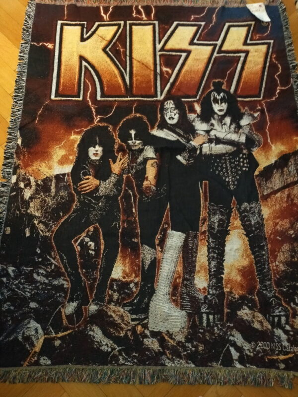 KISS Rug / Throw Blanket Farewell Tour