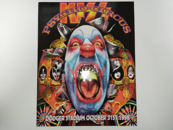 KISS Tourbook / Program Psycho Circus (Dodger Stadium)