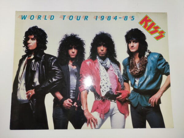 KISS Tourbook / Program World Tour 1984-85 (Mark St. John)