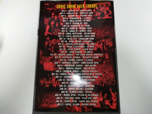KISS Tourbook / Program Sonic Boom Over Europe - Image 4