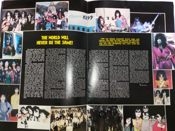 KISS Tourbook / Program World Tour '77 & '78 - Image 4