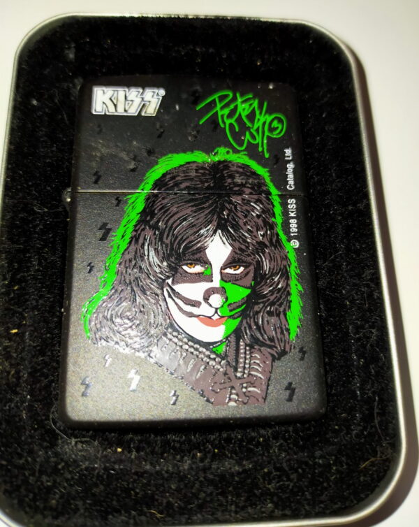 KISS Zippo Peter Criss Solo